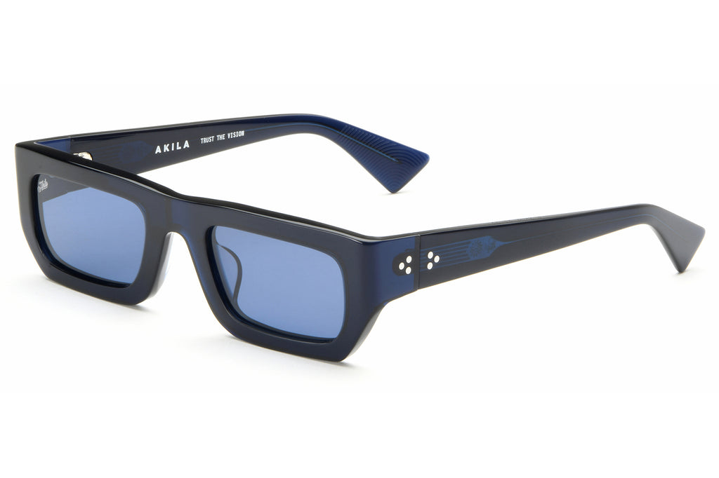 AKILA® Eyewear - Polaris Sunglasses Midnight Navy w/ Navy Lenses