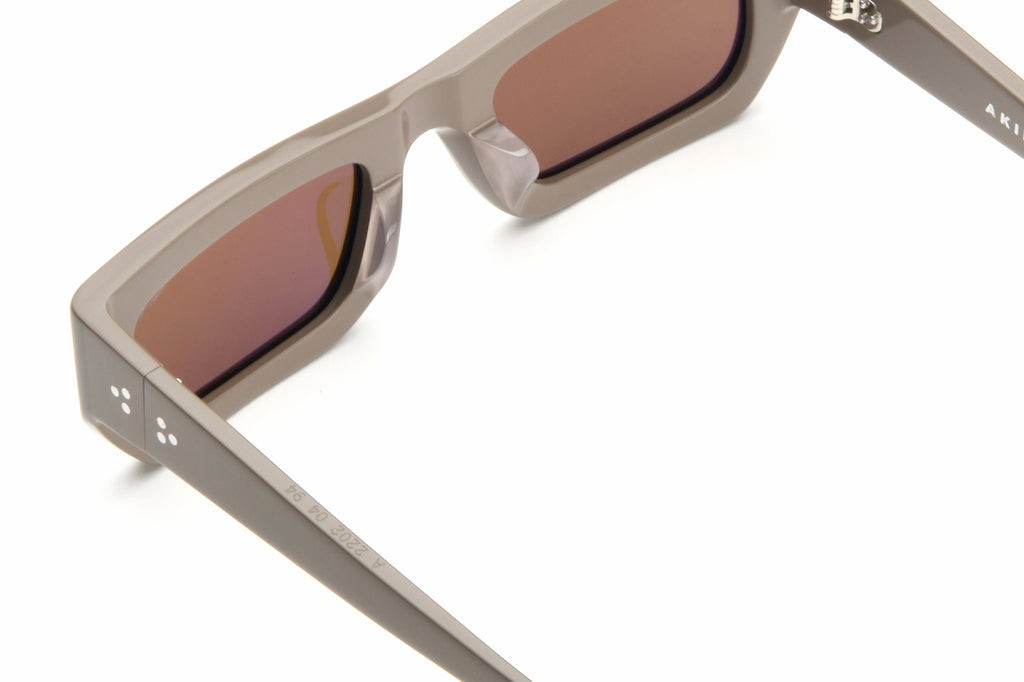 AKILA® Eyewear - Polaris Sunglasses Warm Grey w/ Brown Lenses
