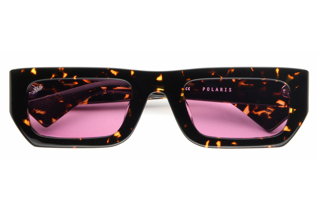 AKILA® Eyewear - Polaris Sunglasses Tokyo Tortoise w/ Magenta Lenses