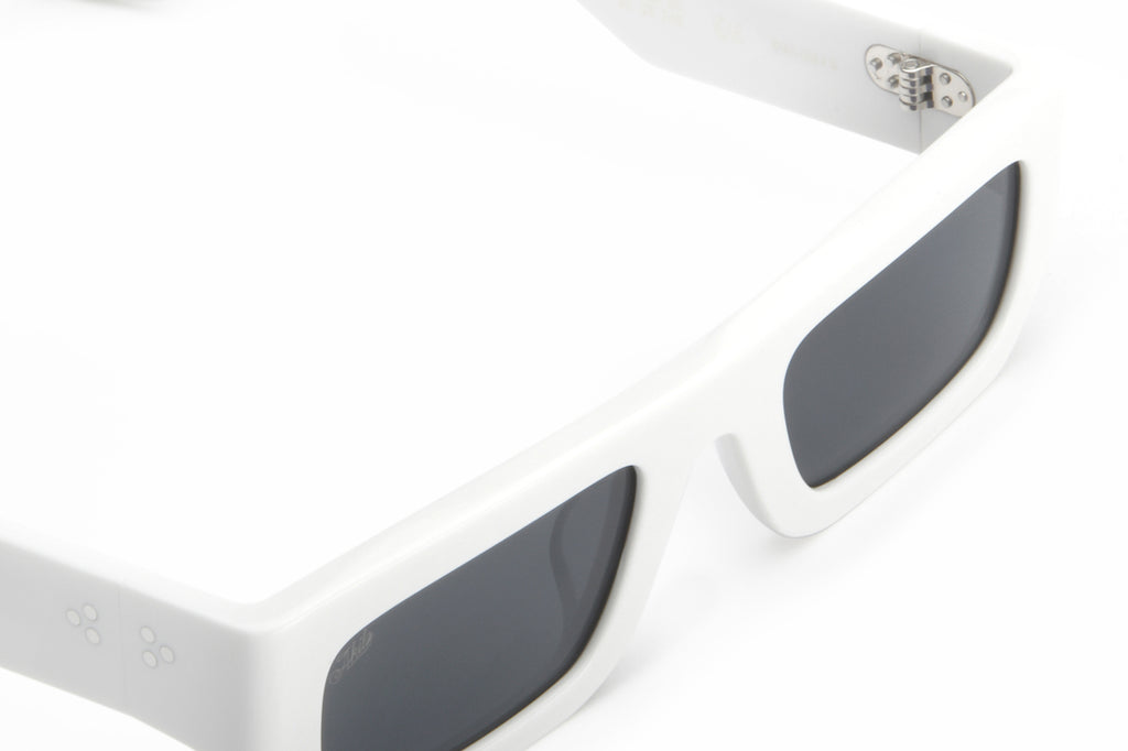 AKILA® Eyewear - Polaris Sunglasses White w/ Black Lenses