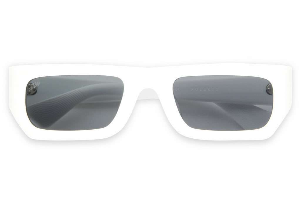 AKILA® Eyewear - Polaris Sunglasses White w/ Black Lenses