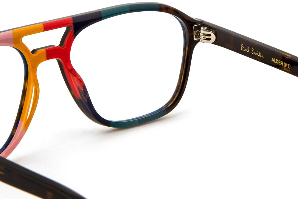 Paul Smith - Alder Eyeglasses Deep Tortoise / Artist Stripe