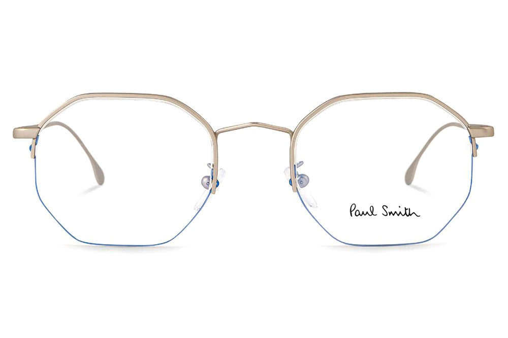 Paul Smith - Brompton Eyeglasses Matte Silver/Blue