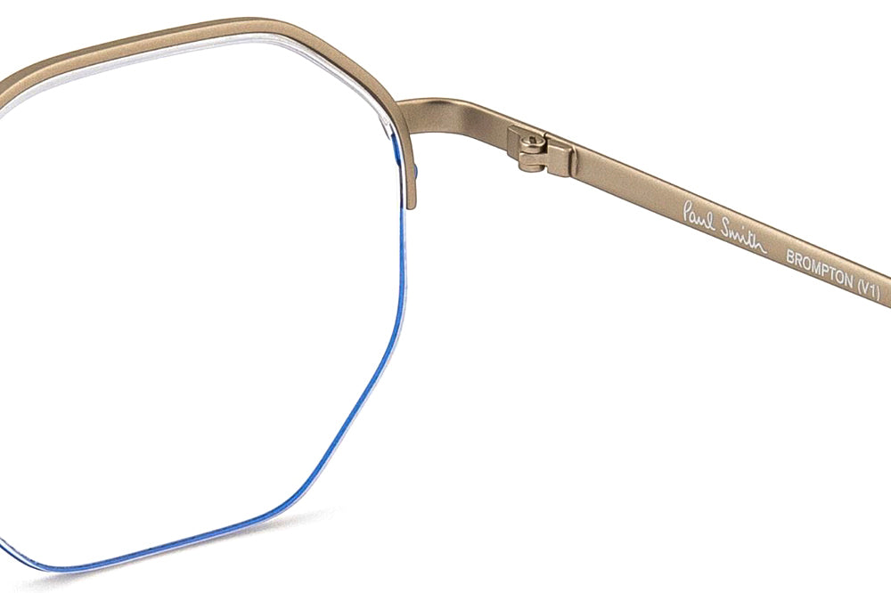 Paul Smith - Brompton Eyeglasses Matte Silver/Blue