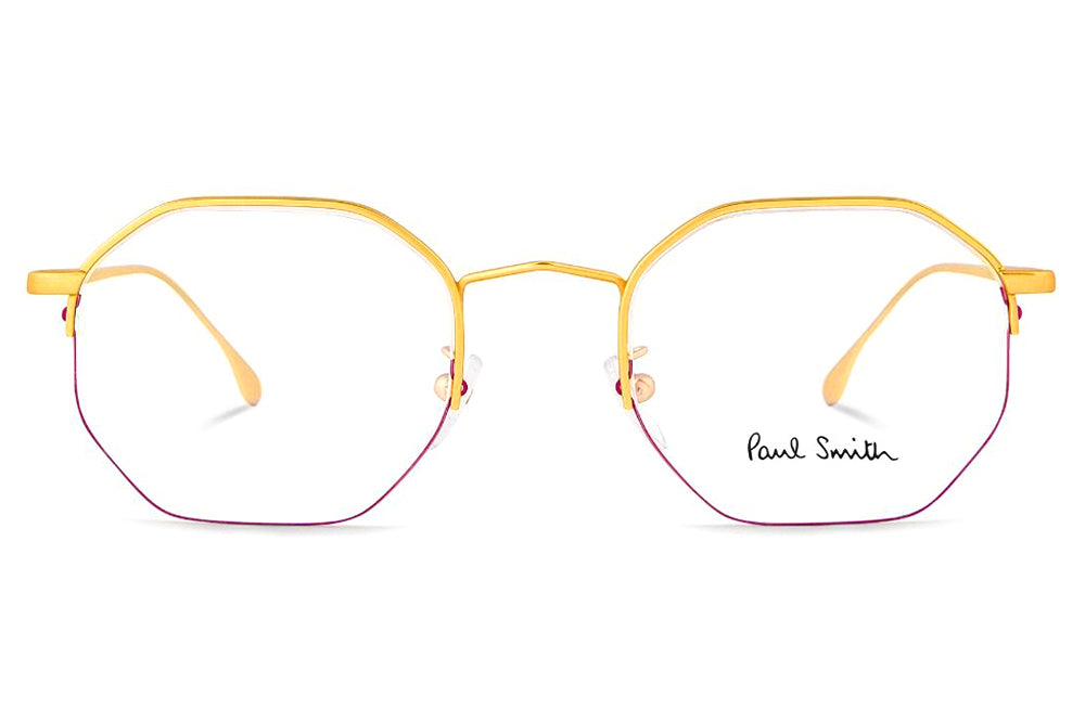 Paul Smith - Brompton Eyeglasses Matte Gold/Red