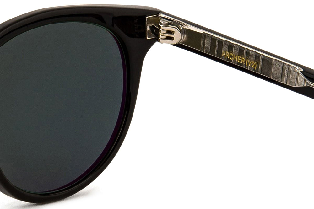 Paul Smith - Archer Eyeglasses Black Ink on Crystal