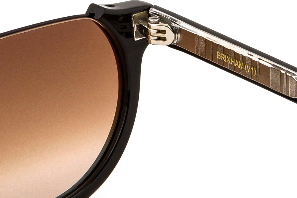 Paul Smith - Brixham Eyeglasses Black Ink on Crystal