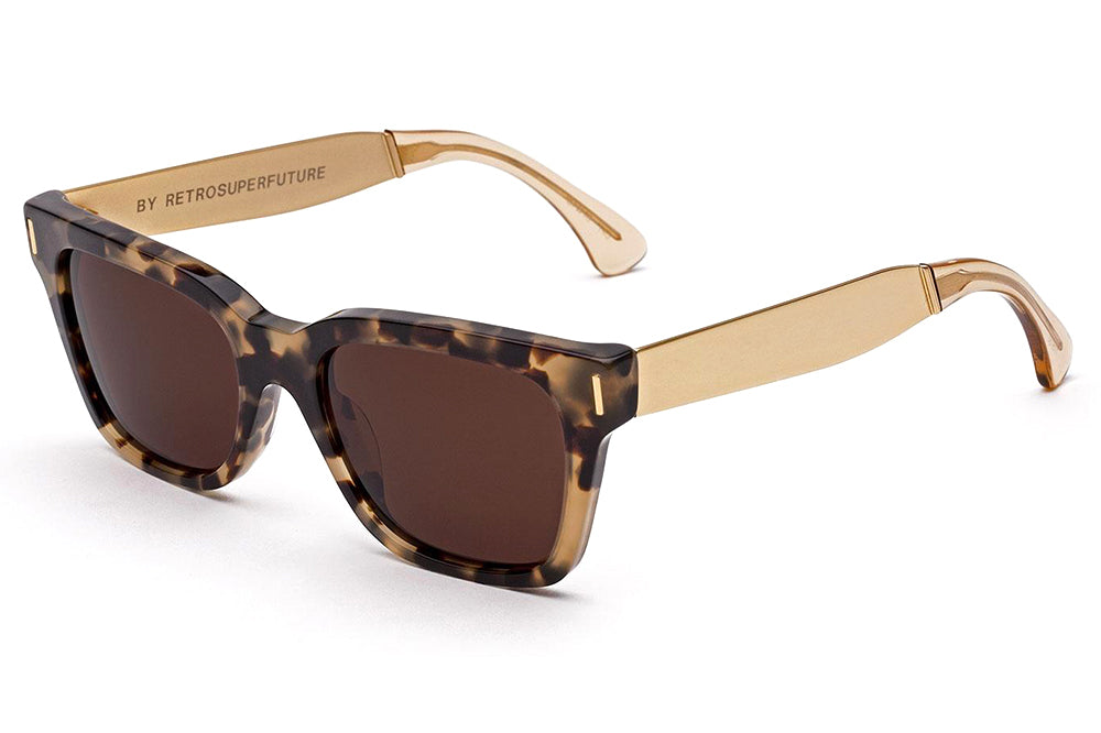 Retro Super Future® - America Francis Sunglasses Brown Puma