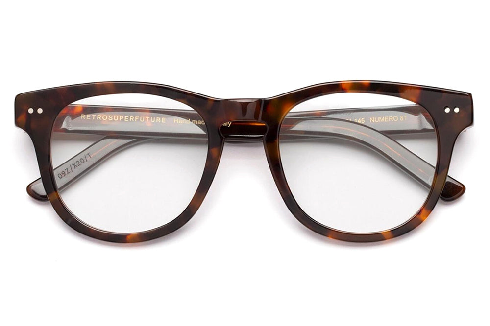 Retro Super Future® - Numero 81 Eyeglasses Classic Havana
