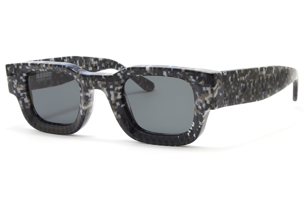 RHUDE x Thierry Lasry - Rhevision Sunglasses Grey Marble w/ Solid Grey Lenses (668)