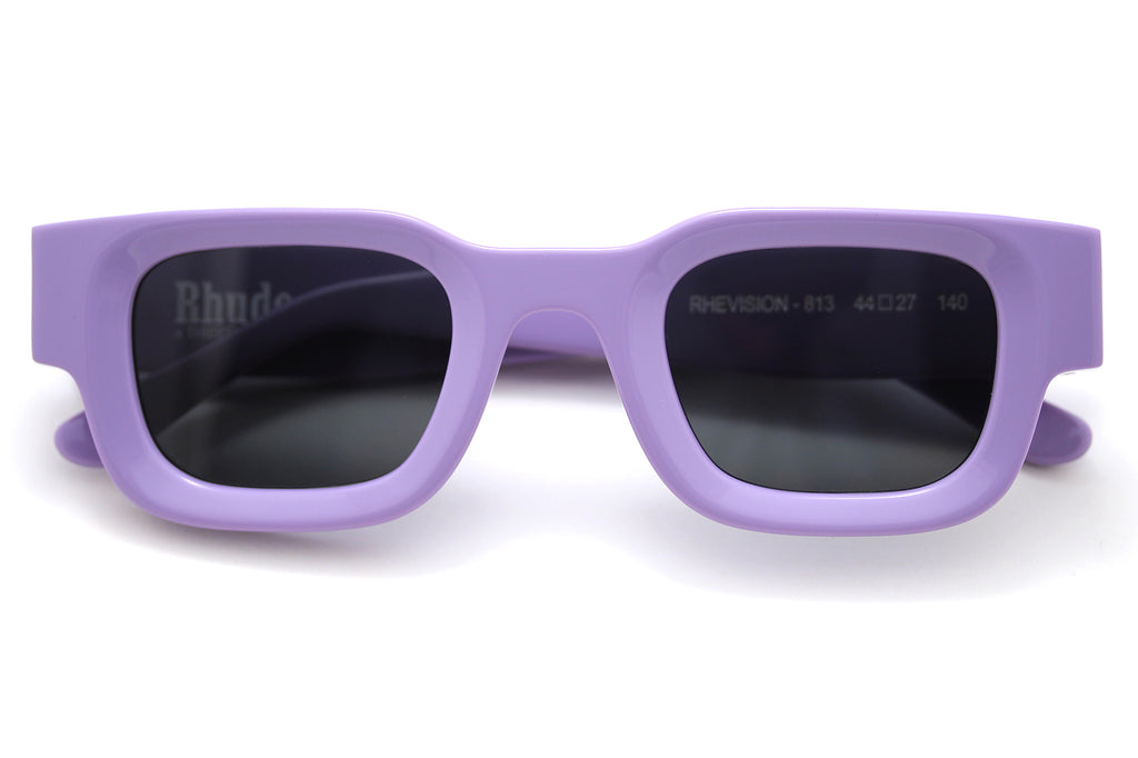 RHUDE x Thierry Lasry - Rhevision Sunglasses Purple with Solid Grey Lenses (813)