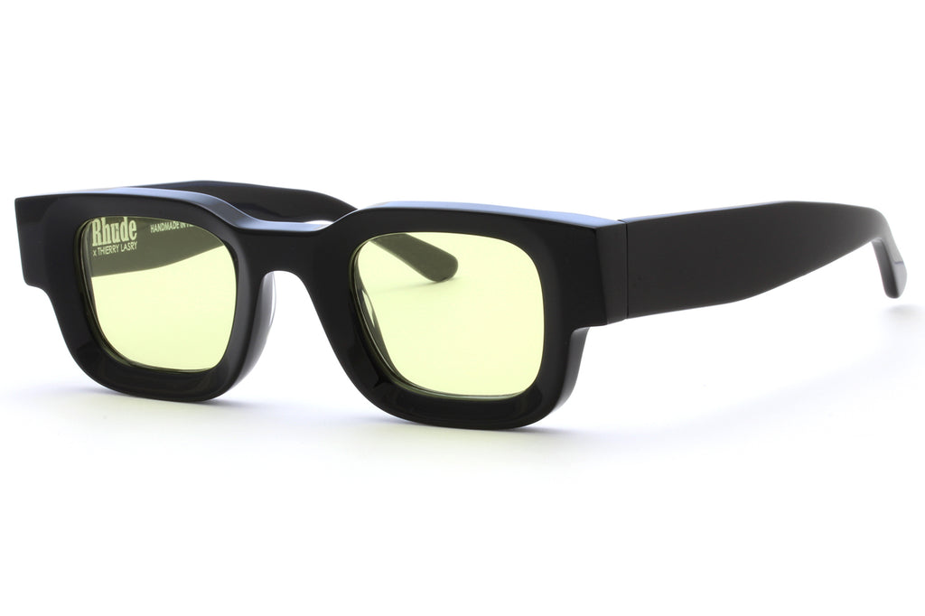 RHUDE x Thierry Lasry - Rhevision Sunglasses Black w/ Yellow Lenses (101)