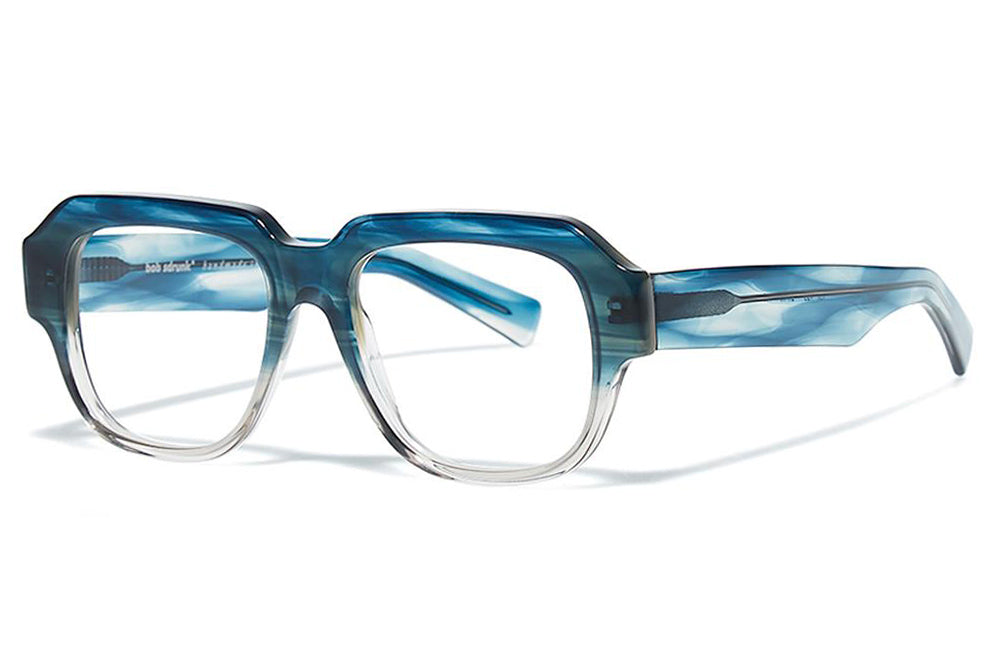 Bob Sdrunk - Rolf Eyeglasses Transparent Striped Blue