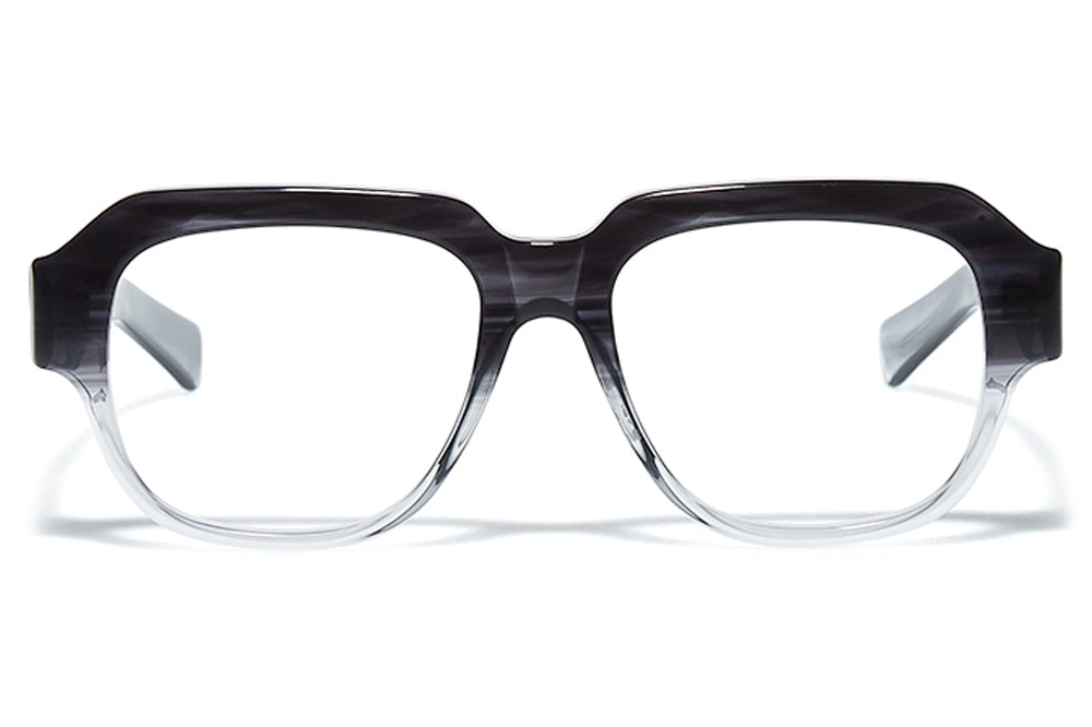 Bob Sdrunk - Rolf Eyeglasses Transparent Striped Black