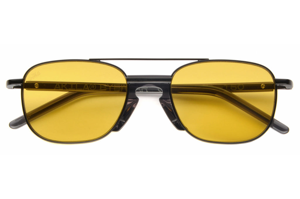 AKILA® Eyewear - Task Force Sunglasses Onyx w/ Yellow Lenses