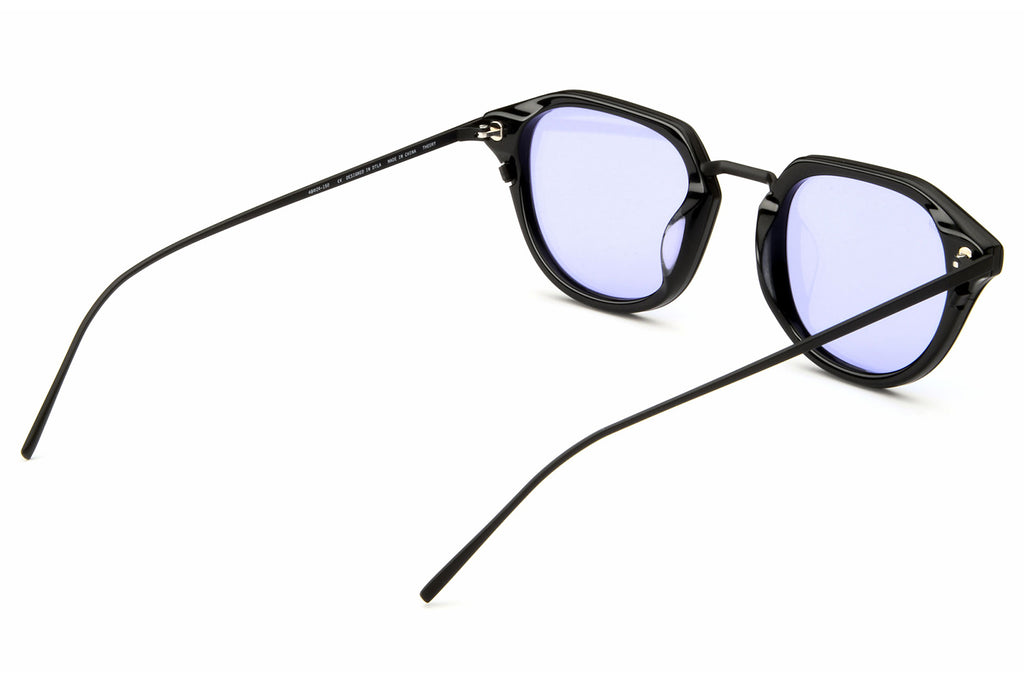 AKILA® Eyewear - Theory Sunglasses Black w/ Violet Blue Lenses