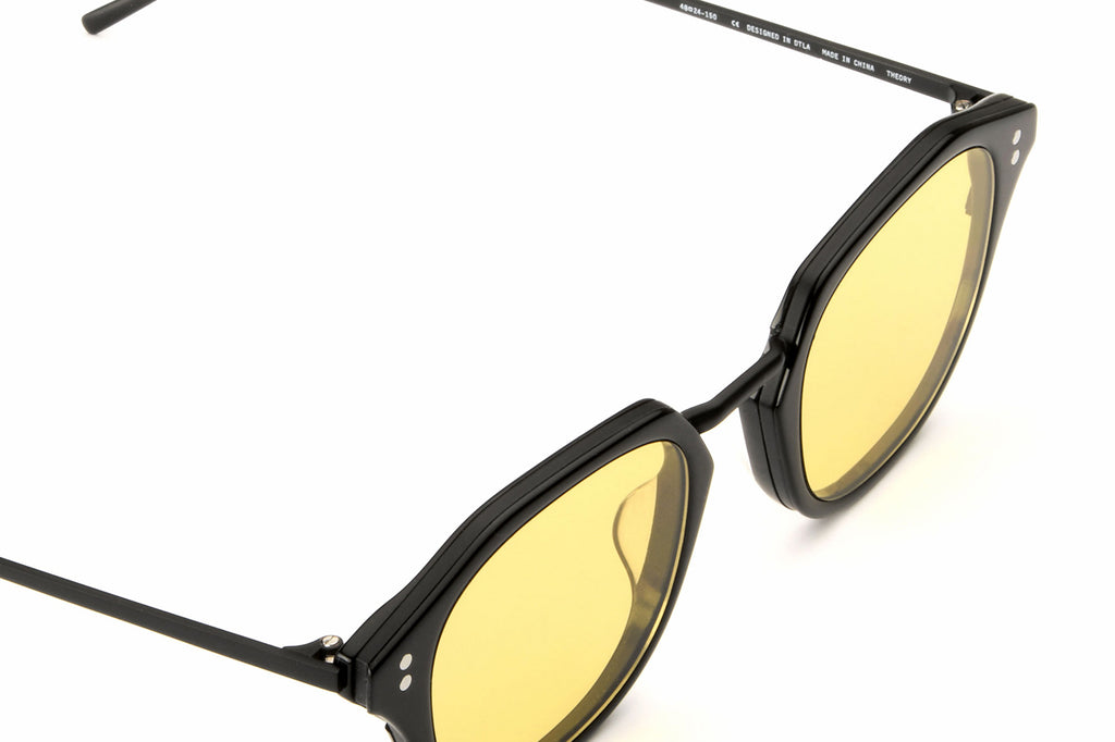 AKILA® Eyewear - Theory Sunglasses Black w/ Yellow Lenses