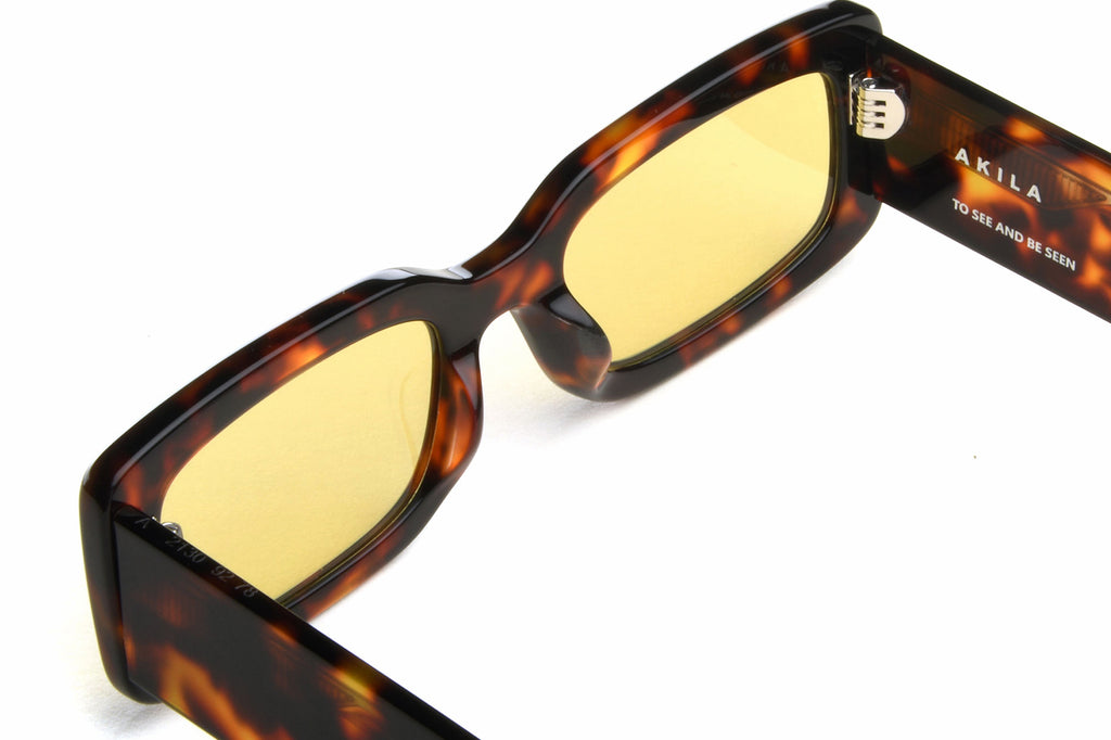 AKILA® Eyewear - Verve Sunglasses Tortoise w/ Yellow Lenses