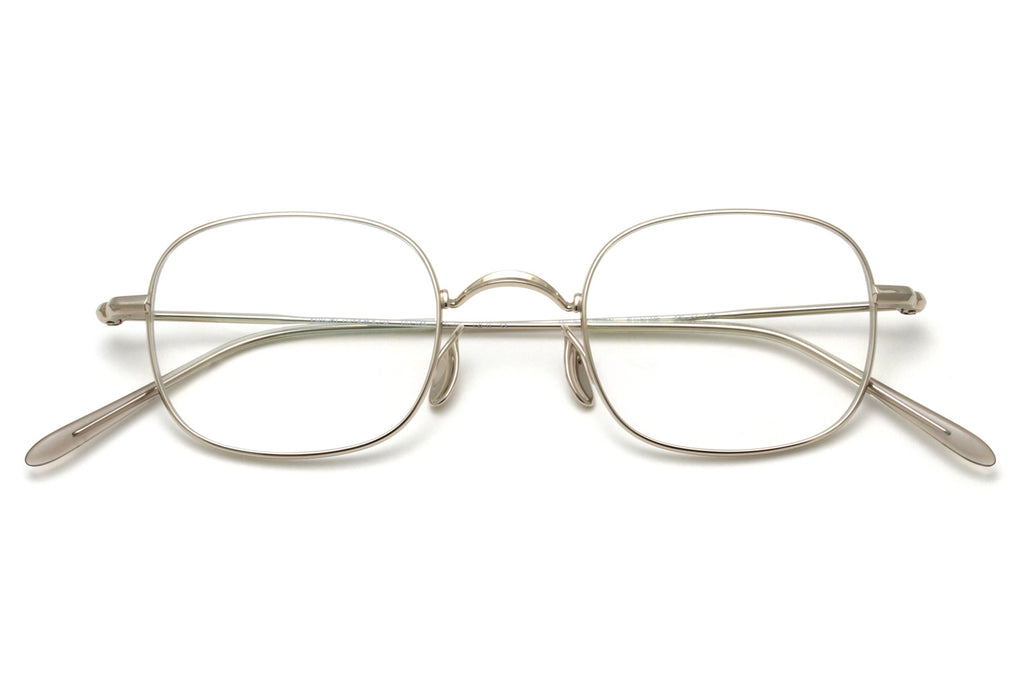 The Yuichi Toyama / D - Yotsume (U-134) Eyeglasses White Gold