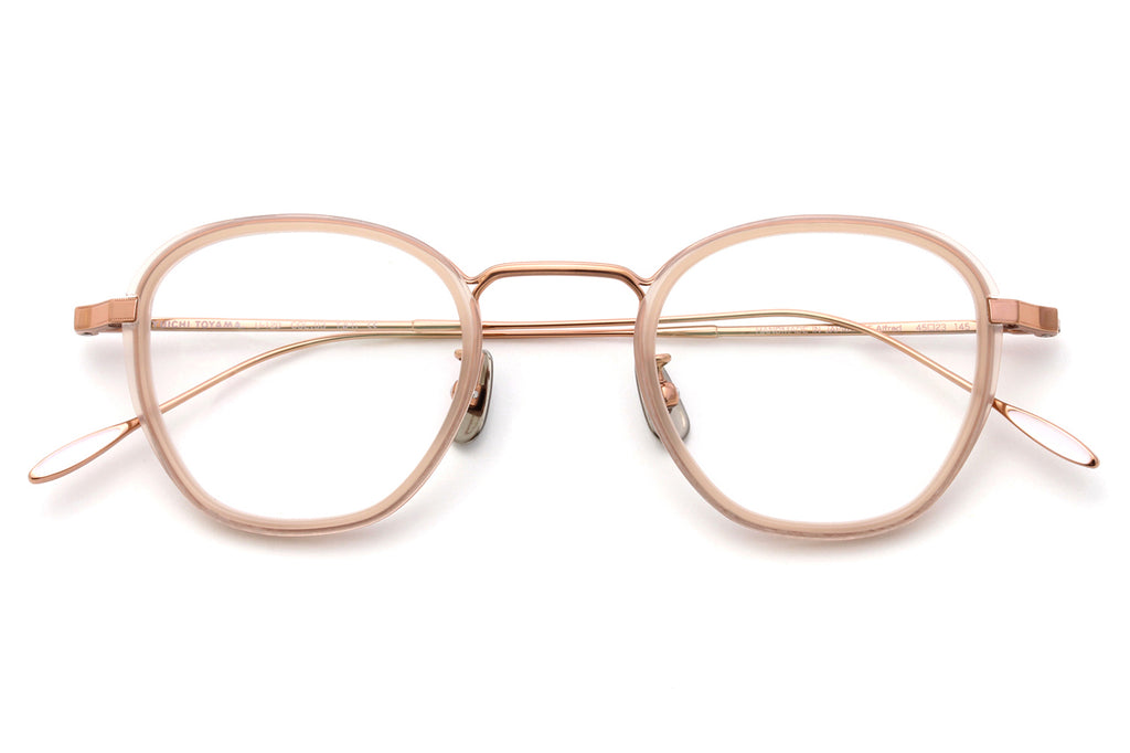 Yuichi Toyama - Alfred (U-120) Eyeglasses Copper/Milky Pink