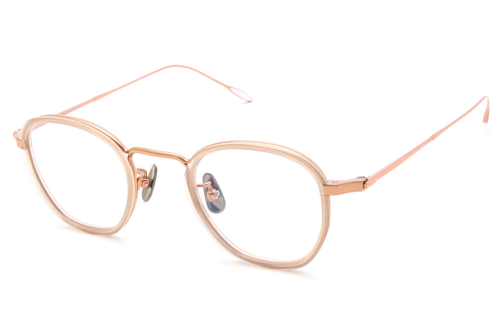 Yuichi Toyama - Alfred (U-120) Eyeglasses Copper/Milky Pink