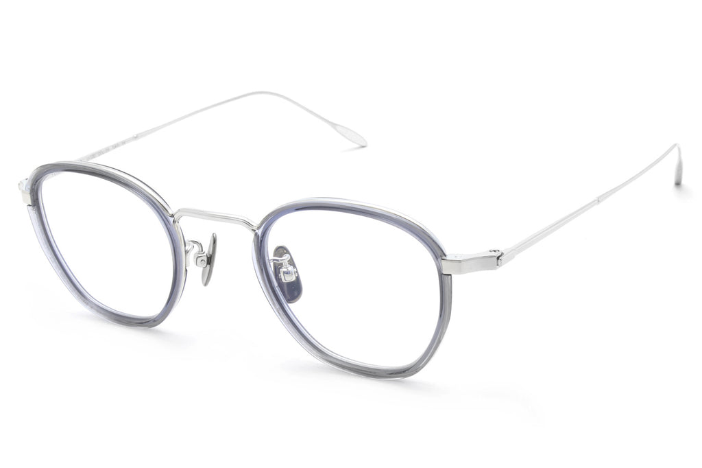 Yuichi Toyama - Alfred (U-120) Eyeglasses Silver/Clear Gray