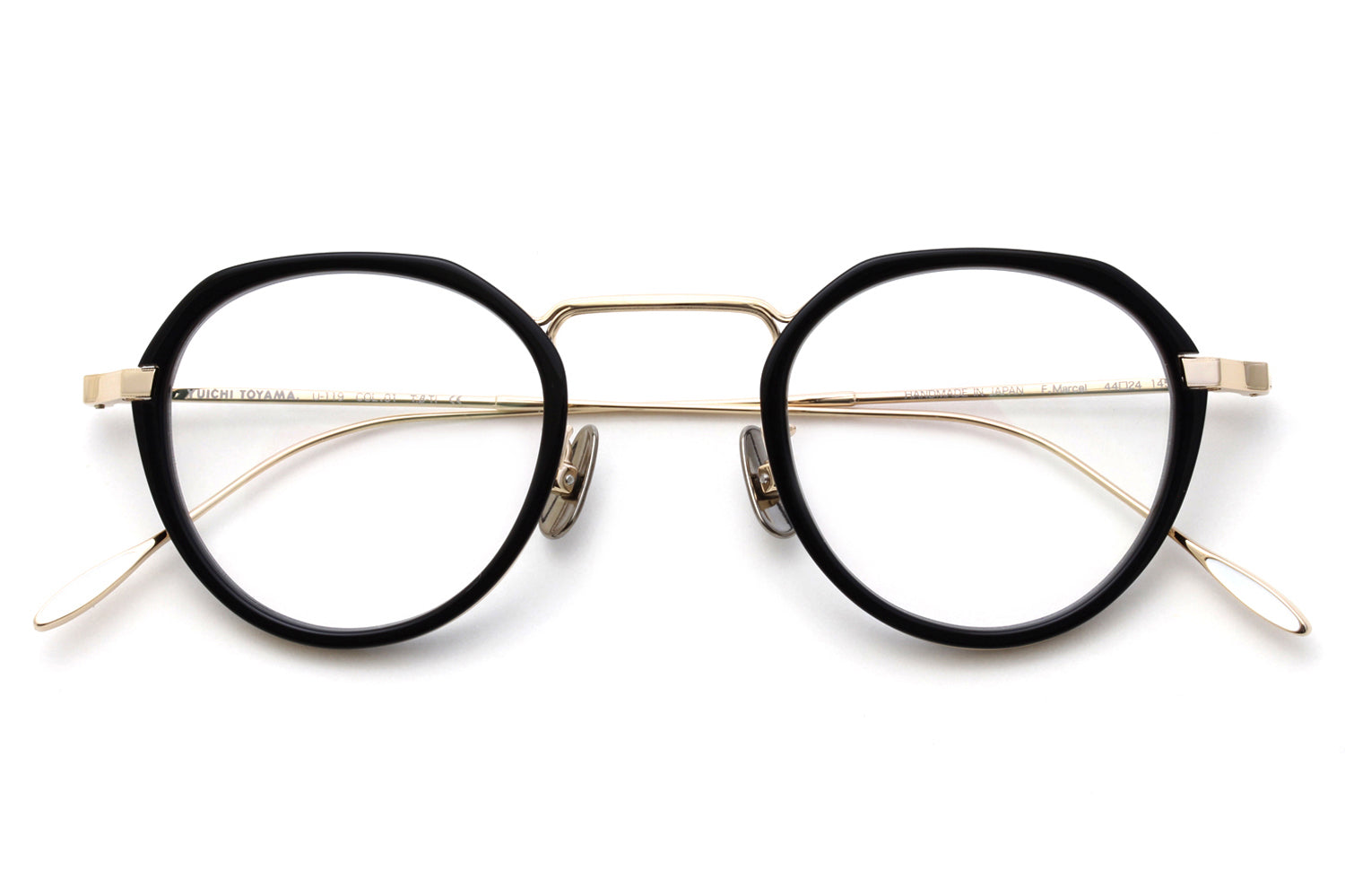 ■YUICHI TOYAMA.（ユウイチトヤマ）■U-119 F.Marcel Yuichi Toyama - F. Marcel (U-119) Eyeglasses | Specs Collective