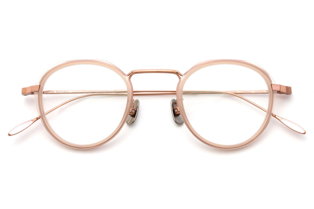 Yuichi Toyama - Marcel (U-119) Eyeglasses Copper/Milky Pink