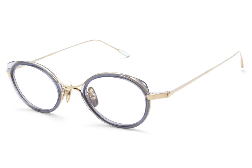 Yuichi Toyama - F.Wassily (U-112) Eyeglasses White Gold/Clear Gray