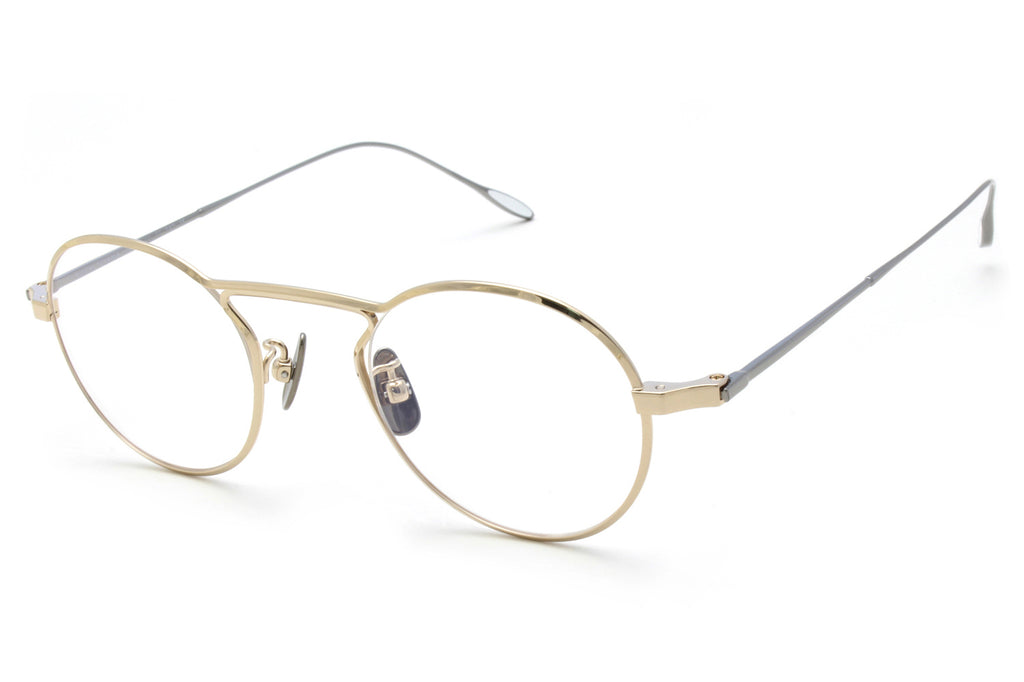 Yuichi Toyama - Itten (U-107) Eyeglasses White Gold/Metal Gray