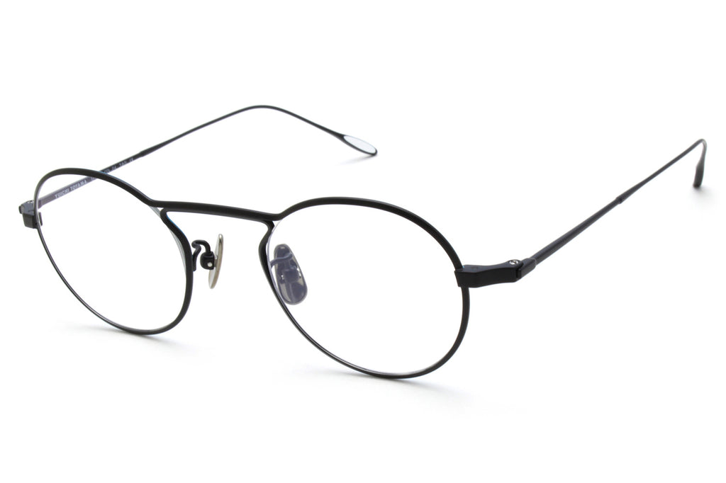 Yuichi Toyama - Itten (U-107) Eyeglasses Matte Black/Turquoise
