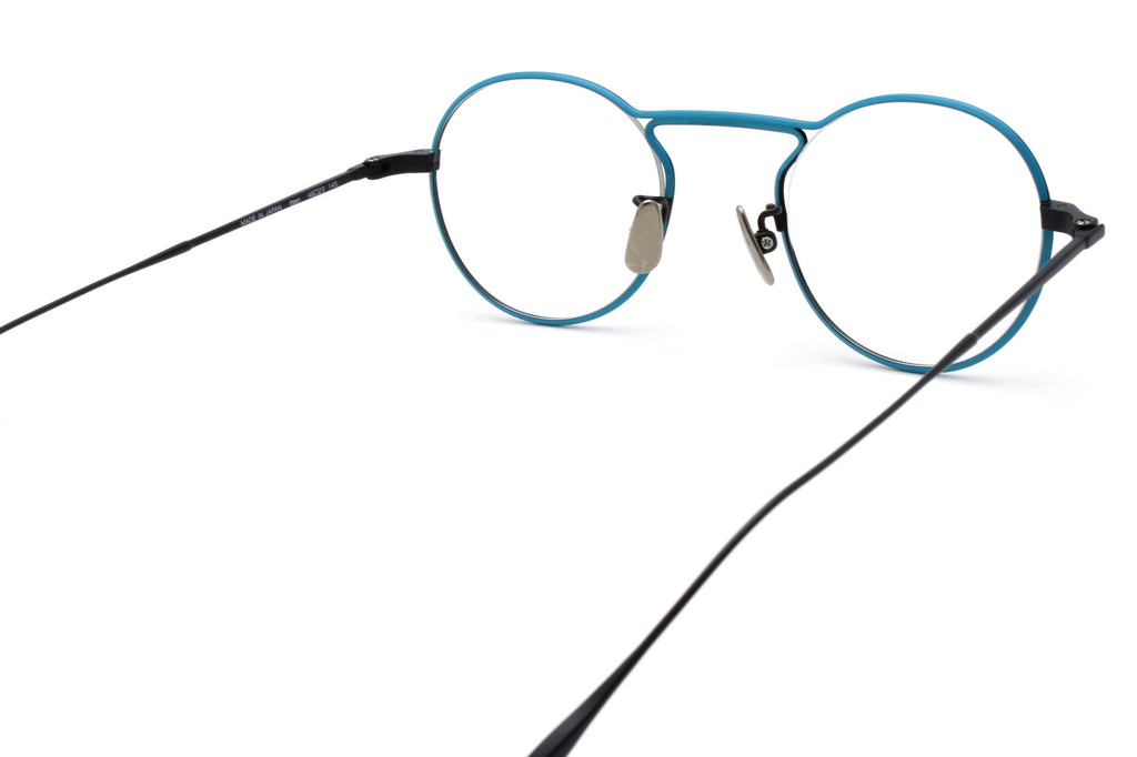 Yuichi Toyama - Itten (U-107) Eyeglasses Matte Black/Turquoise