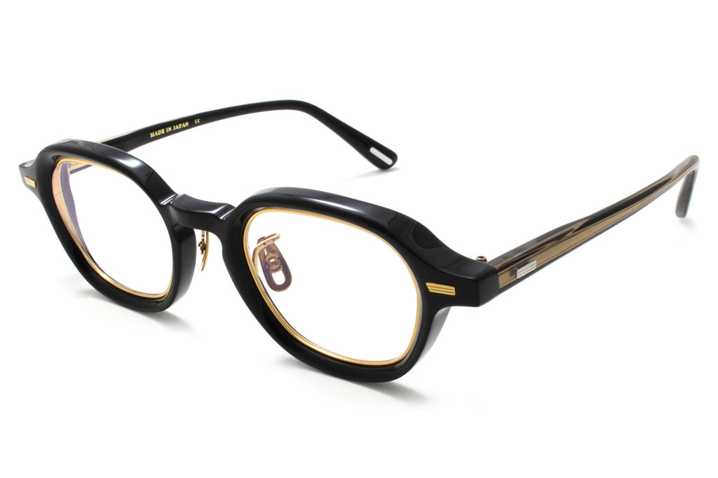 Yuichi Toyama : 5 - Beacon Eyeglasses Black/Gold