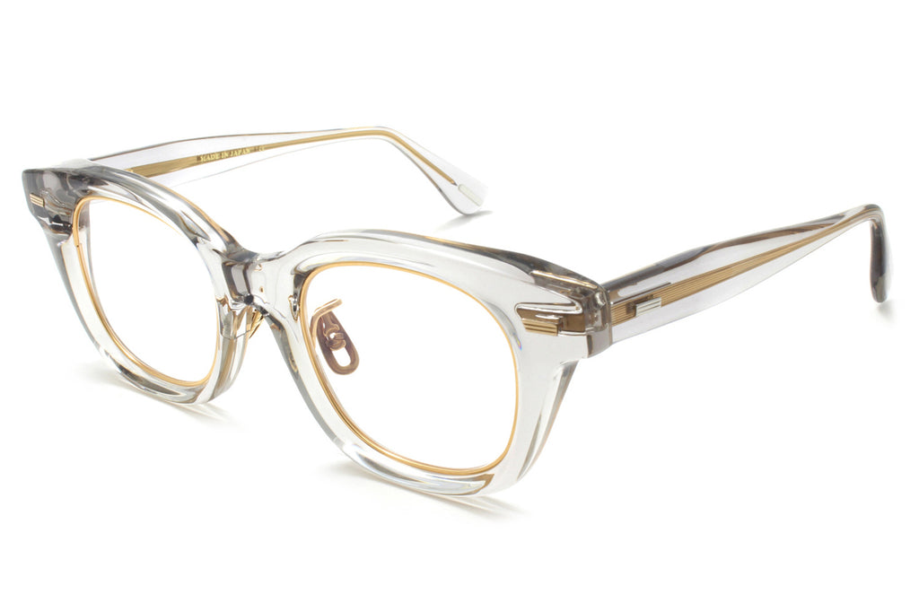 Yuichi Toyama : 5 - Diablo Eyeglasses Clear Gray/Gold