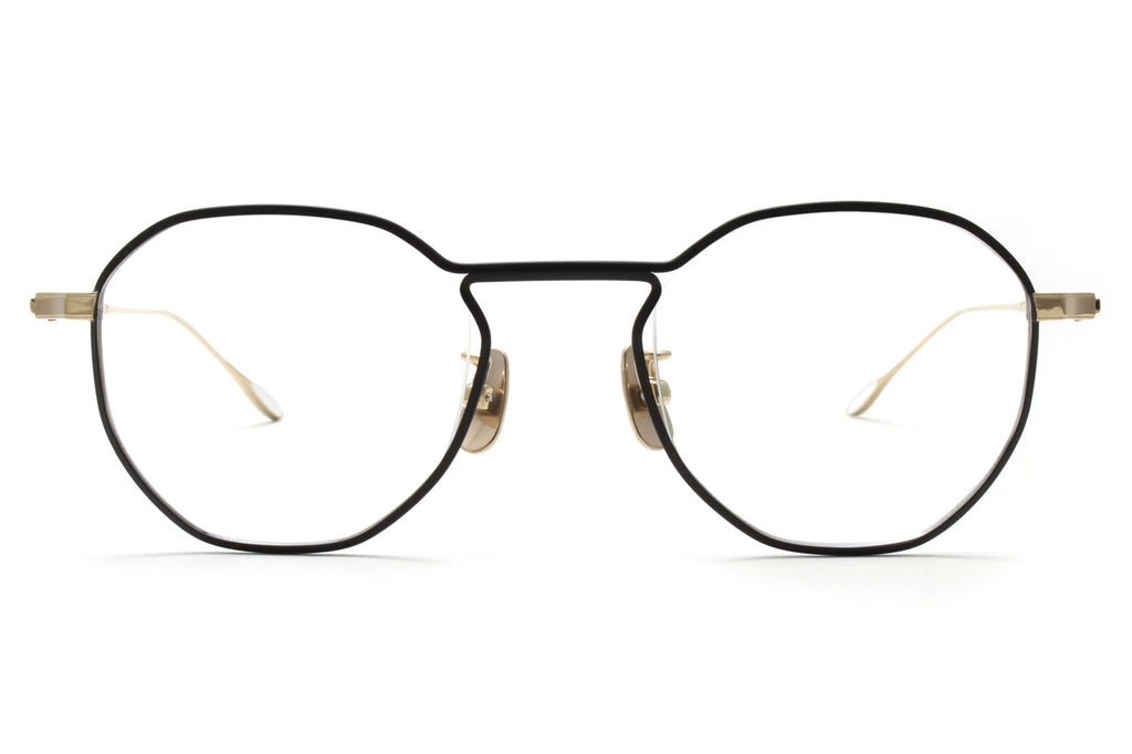 Yuichi Toyama - Herbert (U-108) Eyeglasses Brown/White Gold
