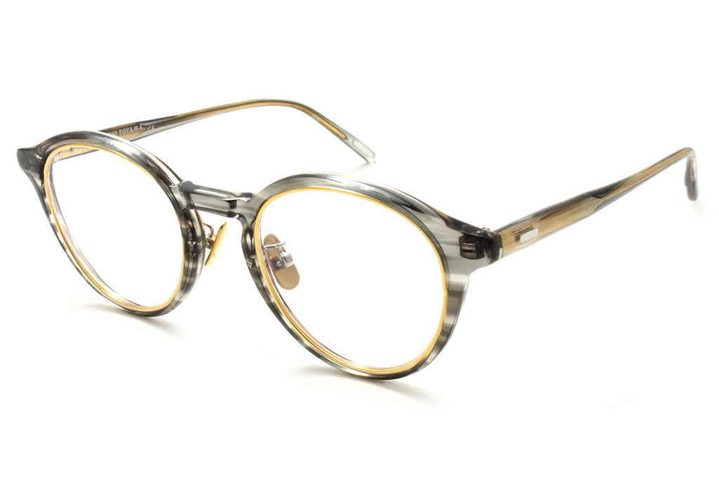 Yuichi Toyama - YVR (U-113) Eyeglasses Clear Gray Sasa/Gold