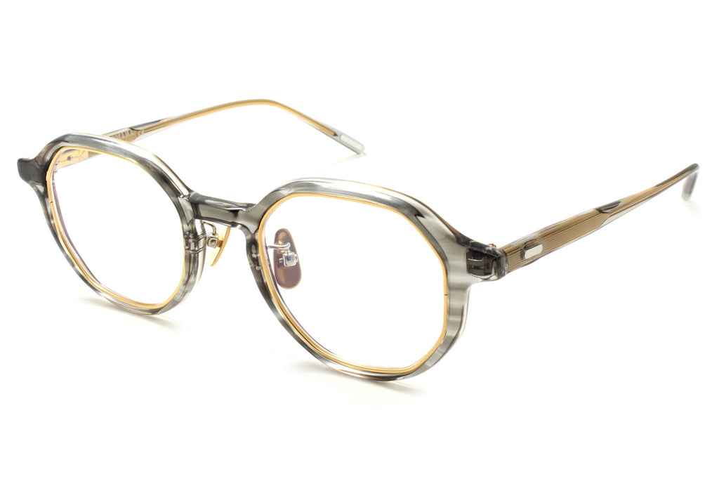 Yuichi Toyama - AMS (U-114) Eyeglasses Clear Gray Sasa/Gold