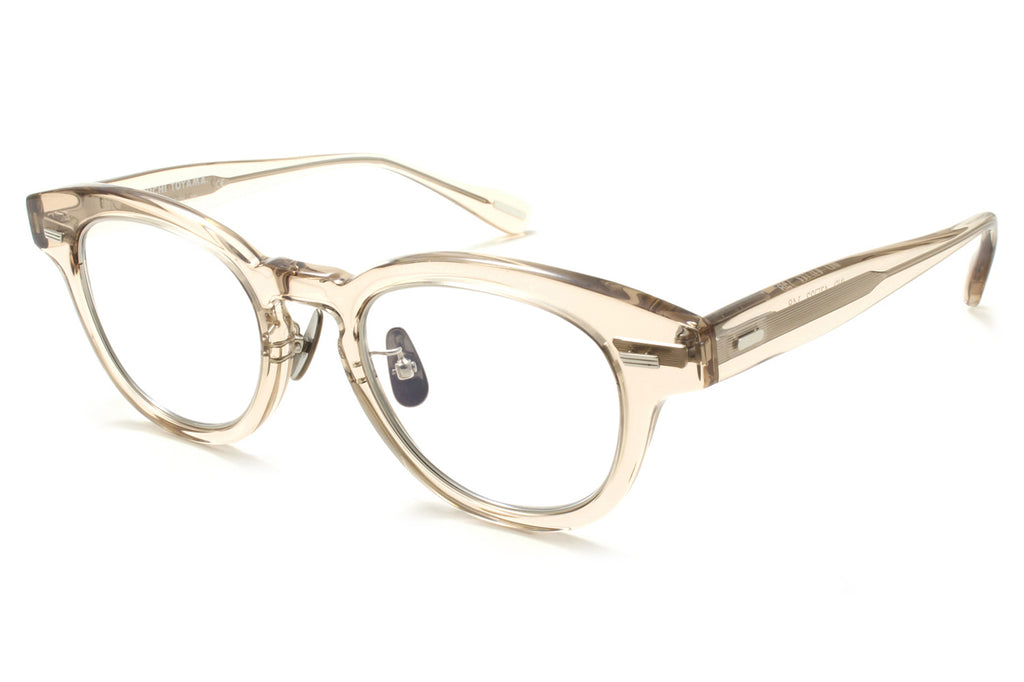 Yuichi Toyama - IND (U-128) Eyeglasses Clear Brown/Silver