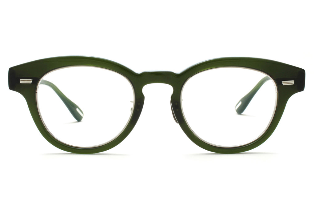 Yuichi Toyama - IND (U-128) Eyeglasses Dark Green/Silver