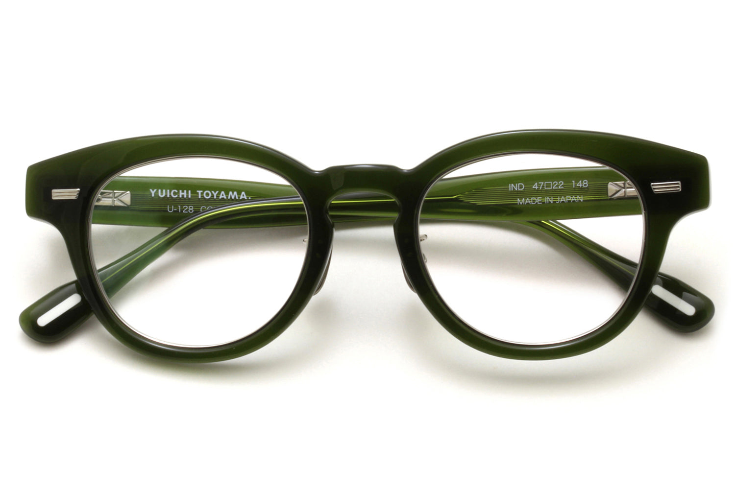 S*Y様 YUICHI TOYAMA U-128 IND 03 Yuichi Toyama - IND (U-128) Eyeglasses | Specs Collective