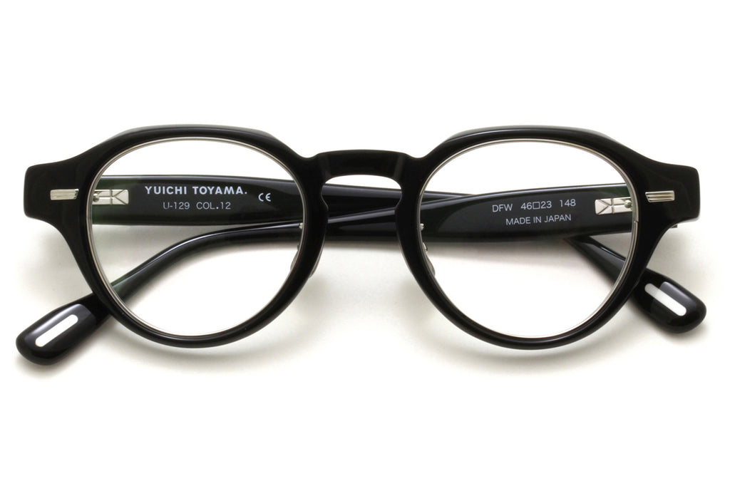 Yuichi Toyama - DFW (U-129) Eyeglasses Black/Silver