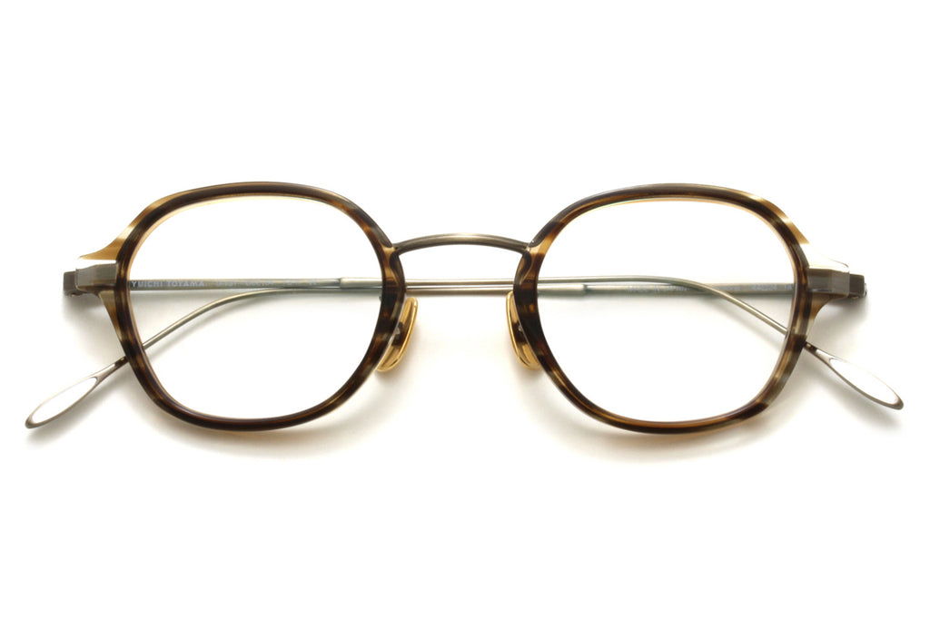 Yuichi Toyama - F. Marianne (U-131) Eyeglasses Antique Gold/Brown Sasa