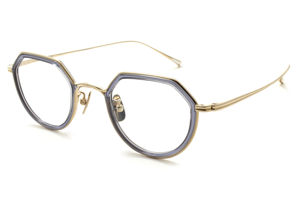 Yuichi Toyama - F. Ludwig (U-136) Eyeglasses Clear Gray/White Gold