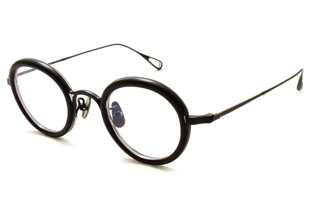 Yuichi Toyama - V. Moholy (U-140) Eyeglasses Black Matte/Layer Black