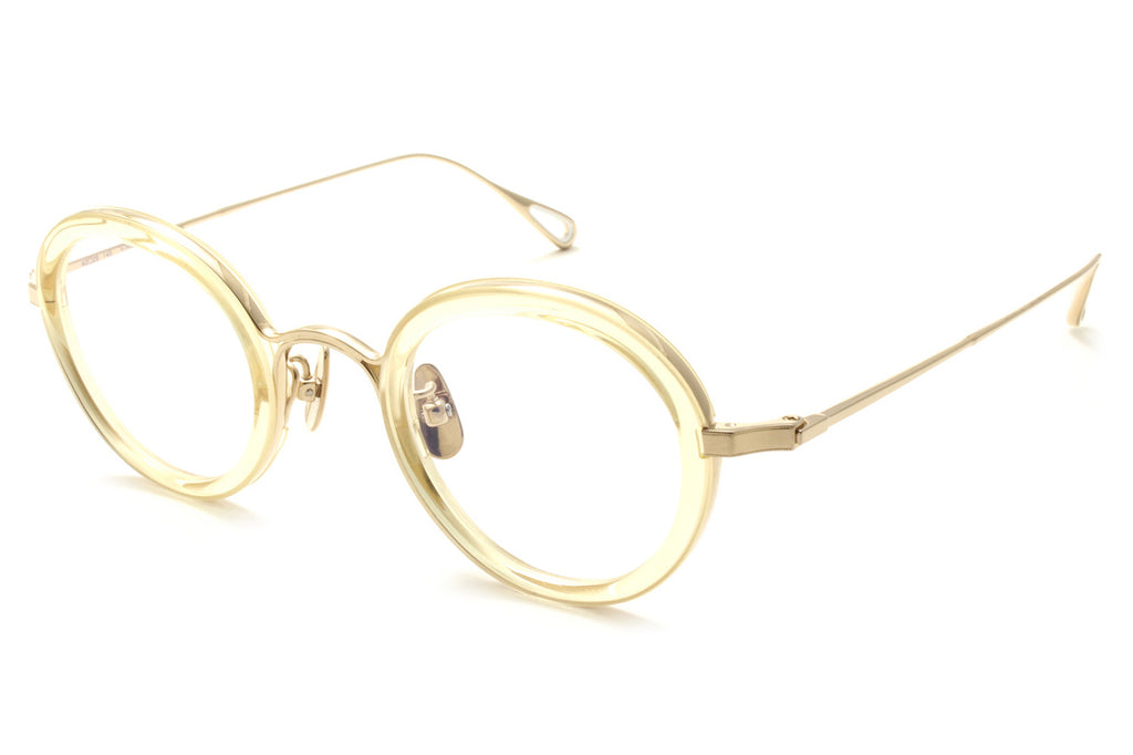 Yuichi Toyama - V. Moholy (U-140) Eyeglasses Champagne Gold/Vintage Clear