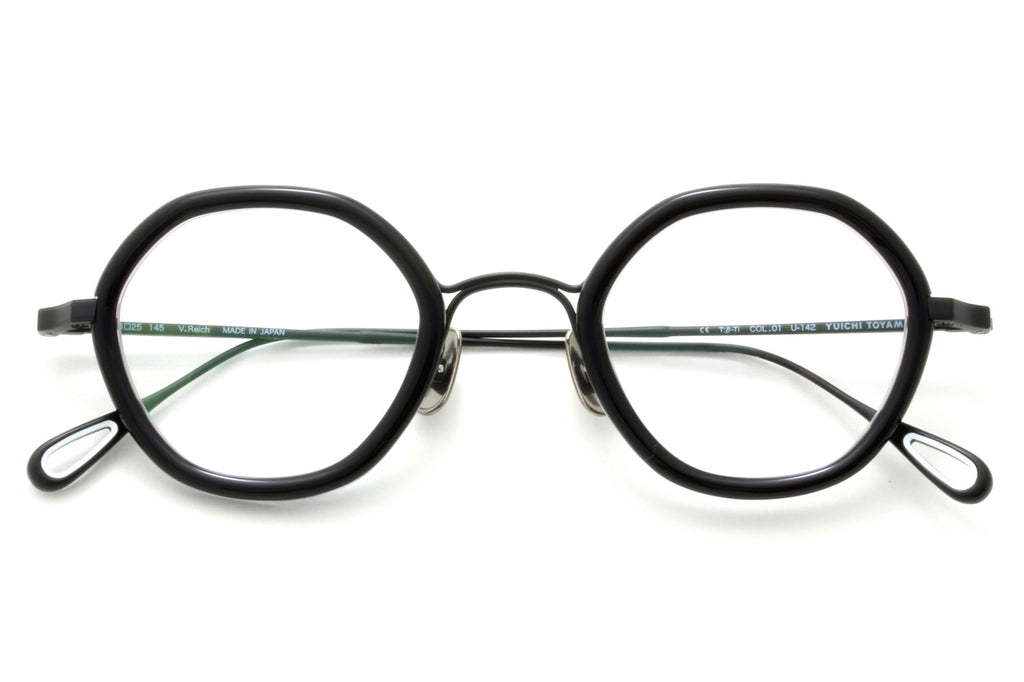 Yuichi Toyama - V. Reich (U-142) Eyeglasses Black Matte/Layer Black