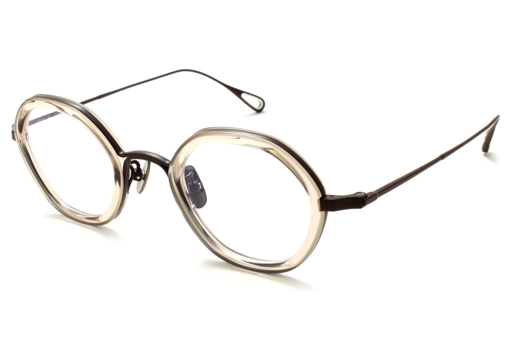 Yuichi Toyama - V. Reich (U-142) Eyeglasses Brown Matte/Clear Mocha