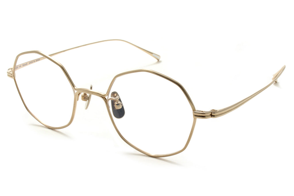 Yuichi Toyama - Brandt (U-147) Eyeglasses Hair Line Gold/Gold