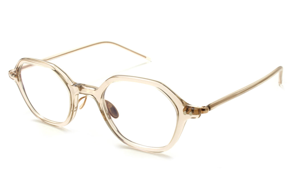 Yuichi Toyama - Igeta (UD-144) Eyeglasses Clear Brown/Rose Gold