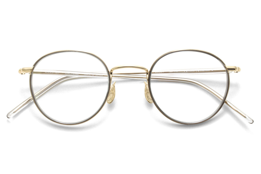 Yuichi Toyama - Wachigai (UD-149) Eyeglasses Gold/Clear Gray